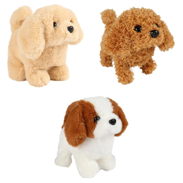 Juguete De Perro De Simución Realista Muñeco De Peluche rgo Animal Golden Retriever+Juguete De Perro De Simución Realista, Muñeco De Peluche rgo, Regalo Animal, Sunnimix none