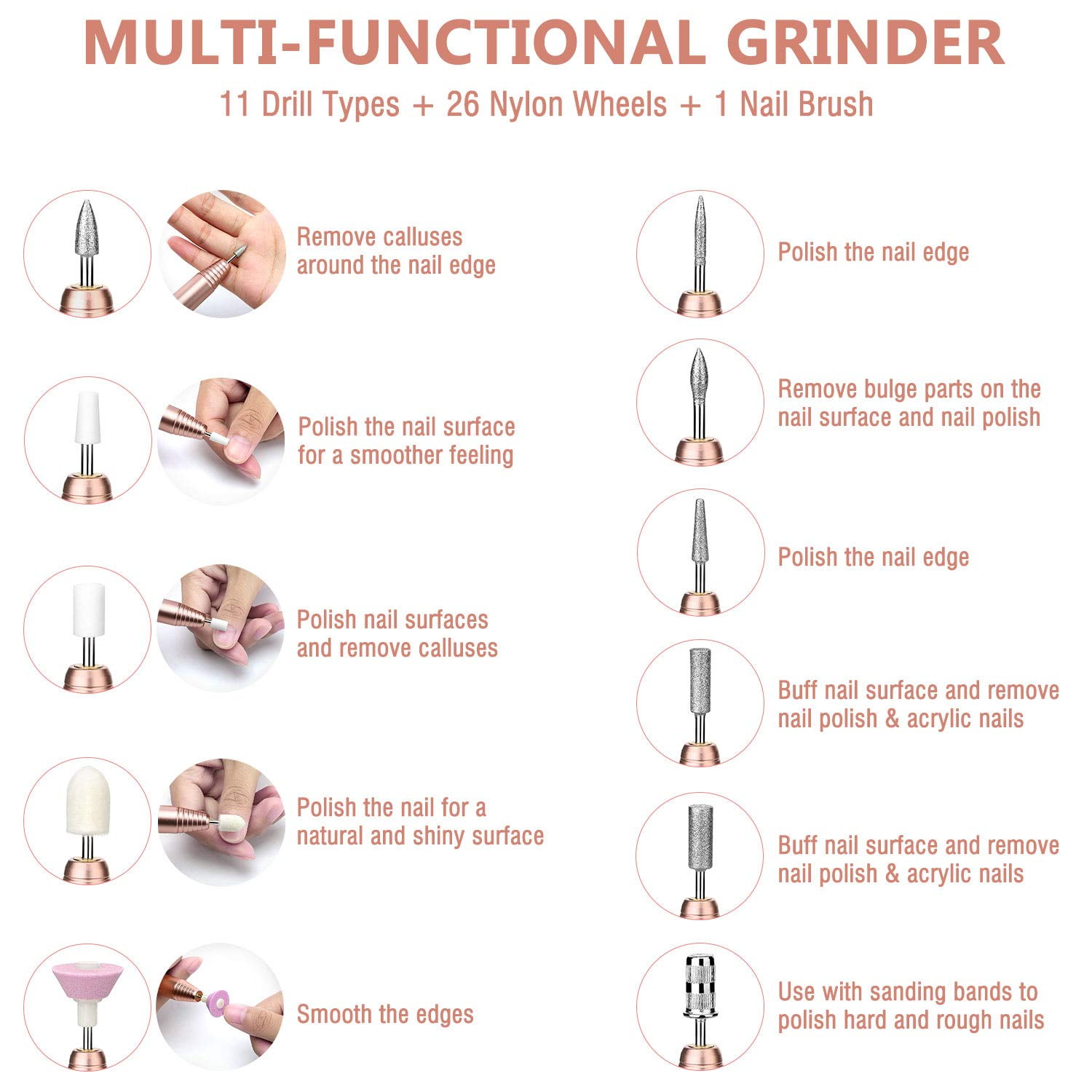 A Guide To Mysteries Of The Nail Drill Bits Explained