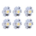 thumbnail image 4 of 25Pcs LED Chips 200LM Lamp Bead LED Lighting Chips with Aluminum Plate for Flashlights Spotlight and DIY Modeling Lights Floodlight StageLight, 4 of 7