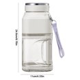 thumbnail image 2 of Botella exprimidora portátil de 1L con 10 cuchillas Mini exprimidor FLhrweasw, 2 of 7