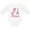AA-White, variant on Inktastic I Love Paris Eiffel Tower Girls Long Sleeve Baby Bodysuit