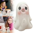 thumbnail image 2 of SWSUSN Eyes Open Blow Mold Ghost with Pink Bubble Cute Charming Whimsical Halloween Halloween Decor, 2 of 9