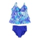 thumbnail image 1 of Swim Solutions Tankini de 2 piezas para mujer, azul, 18 Swim Solutions  Tankini, 1 of 2