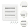 thumbnail image 6 of deevoka Dryer Vent Cover Easy to Install Exterior Wall Vent Hood Outlet Vent 5 inch Opening, 6 of 9