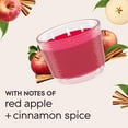thumbnail image 5 of Glade 3-Wick Candle, Apple Cinnamon, 6.8 oz, 1 Count, 5 of 6