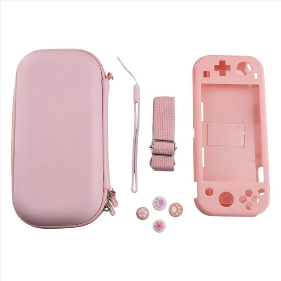 Estuche de Transporte Rosa Compatible con para , Bolsa Portátil de para para Switch Lite con Almacenamiento
