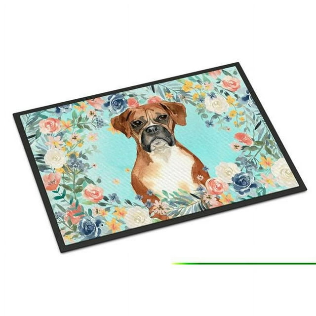 Carolines Treasures CK3431MAT Tapis Intérieur Ou Extérieur Boxer 18 x 27 Po.