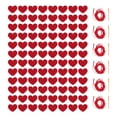 thumbnail image 2 of Guirnalda De Corazones Rojos, Corazones De Fieltro Práctico Romántico Con Aguja Para Enhebrar Para Bodas, 2 of 7