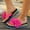 Pink, variant on Floral Rainbow Sandals For Women Summer Colorful, Platform Vacation Shoes Lightweight Comfort, Open Toe Casual Footwear Non Slip Sole, Soft Cushioned Beach Daily Essentials