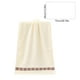 thumbnail image 3 of Toallas de Mano para Baño | Toalla Absorbente de Algodón de Secado Rápido y Uso Multipropósito | Tacto Suave y Aterciopelado | 13.39x28.74 in | Azul, Amarillo, Gris, Beige | Para Baño, Gimnasio, 3 of 6