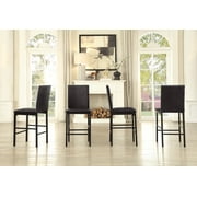 Tempe Counter Height, Faux Leather Dining Chair (Set of 4), Espresso