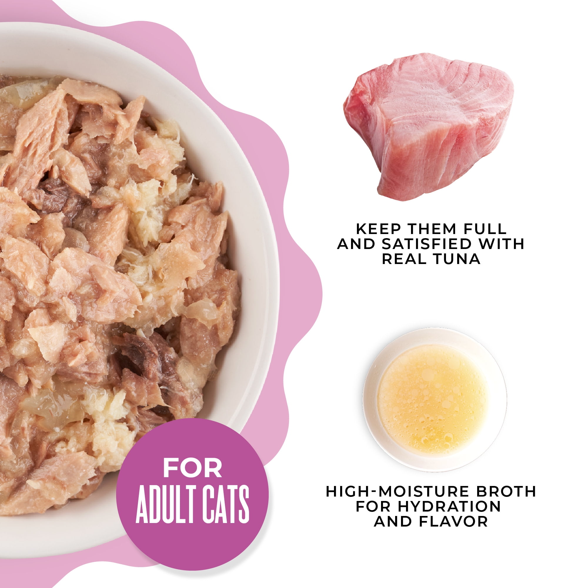 Tiki Cat Gelee Wet Cat Food, Tuna & Crab, 2.8 oz. Pouch
