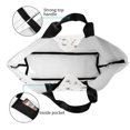 thumbnail image 4 of Fotbe Dandelion Blowing In The Wind Bolsa Tote Estética de Lona con Estampado para Mujer - Bolsa Reutilizable de Hombro Casual para Vacaciones, Compras, Trabajo y Gimnasio, 4 of 8