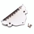 thumbnail image 1 of Triangle Plated 8-String Mandolin Guitar Tailpiece with Screws for Mandolin Part Replacement Guitar Maker, 1 of 2