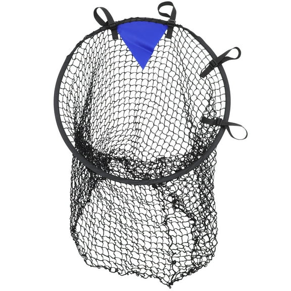 COMPUKAS Black Soccer Net Football Practice Target for Indoor and Backyard Use
