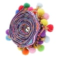 thumbnail image 1 of Multicolor Tassel Fringe Boho Ribbon 1 Yard For Sewing Crafts Scarf Braiding Home Headpiece Decorating Embroidery 33mm, 1 of 8