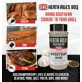 thumbnail image 5 of Heath Riles BBQ Rub - Everday All-Purpose Seasoning, Champion Pitmaster Recipe, Legendary Rubs For Smoking & Grilling, 70+ BBQ Championships, 14 oz., 5 of 6