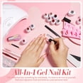 thumbnail image 4 of Kit de esmaltes de uñas Born Pretty Jelly Gel de 12 colores con lámpara UV, 4 of 9