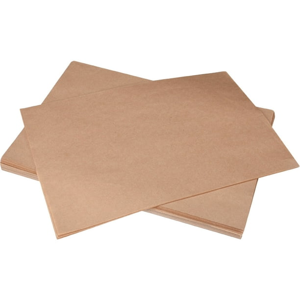 100 hojas de papel pergamino para hornear, antiadherentes, para galletas, pan, carne y pizza.