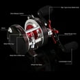 thumbnail image 4 of Lightweight Baitcasting Reel With Metal Wire Cup, Fishing Reel For Improved Casting Distance, Brake, Imported Bearings Metal Braking System Baitcaster Reel, 4 of 8