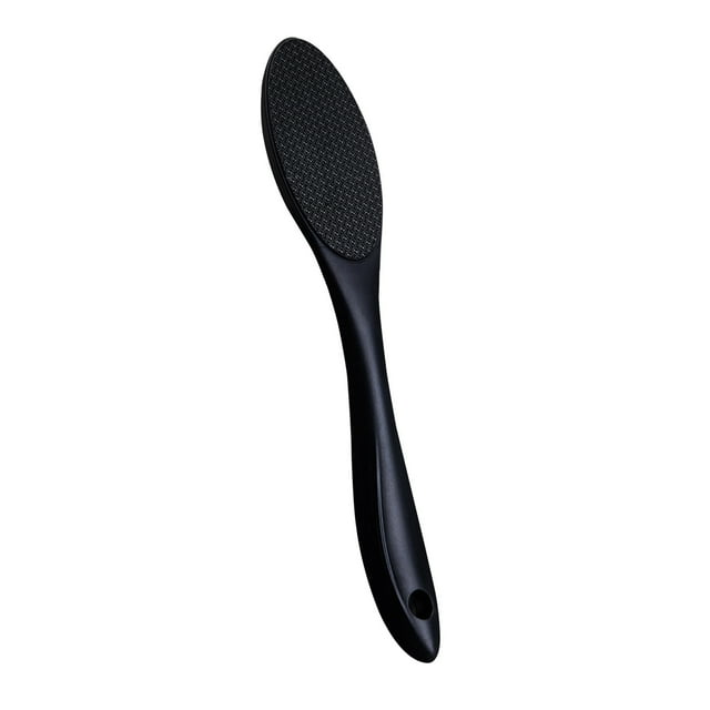 Lima para pies con mango de madera para pedicura, ideal para eliminar piel muerta, seca, áspera y callos.