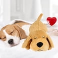 thumbnail image 4 of Juguete del perro, conductual , peluches de de peluche para aliviar la ansiedad, almohada de - marrón claro Sunnimix Muñecos de peluche de animales, 4 of 7