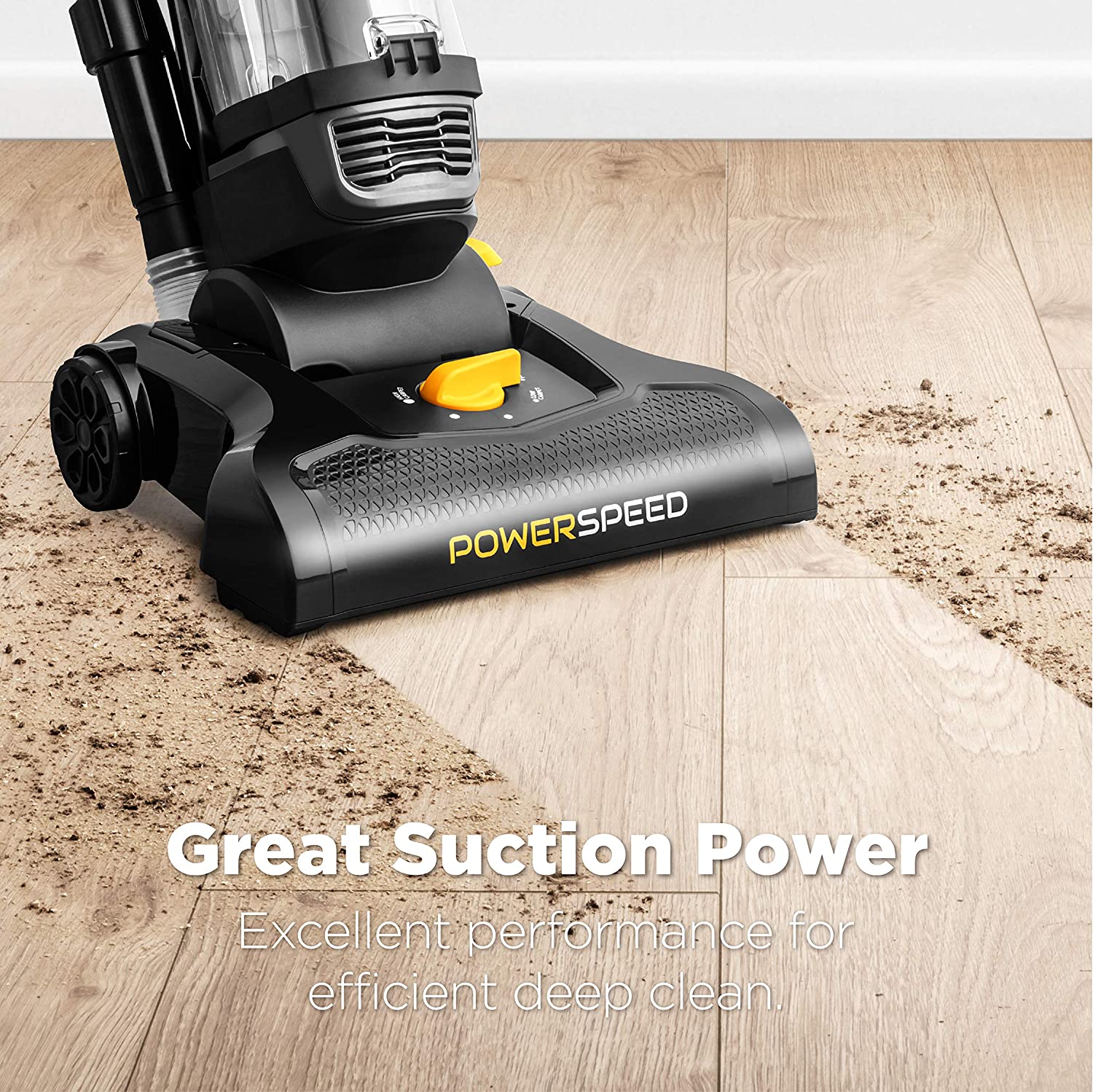 Eureka PowerSpeed Bagless Upright Vacuum Cleaner, Pet Turbo, Black - image 4 of 5