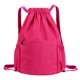 thumbnail image 1 of Mochila de viaje para hombre y mujer Bolsa de fútbol con cordón Gran capacidad Mochila deportiva para ciclismo y montañismo Bolsillo con cremallera, 1 of 5