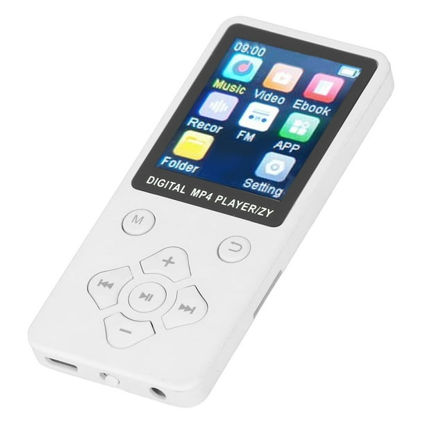 Reproductor mp3/reproductor mp4, reproductor de música portátil con tarjeta sd de memoria de 32 gb, pantalla un color de 1,8 pulgadas, reproductor mp3 con sonido hifi, admite
