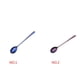 thumbnail image 3 of Cateissary 2019 304 Acero inoxidable Mango largo Estilo coreano Cuchara Café Sopa Bebida Cereal Postre Comedor Cucharadita Cocina y Comedor Azul, 3 of 6