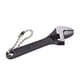 thumbnail image 5 of Llave de Media Luna Con Llavero, Llave de Acero Galvanizada, Ajustable, Portátil, Profesional, De Alta Dureza, Mini Llave para El Hogar Industrial, 5 of 7