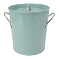 thumbnail image 4 of Seau à Glace, Design Poignée Bleue Seau à Glace Rond pour Fête pour Bière, 4 of 8