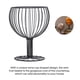thumbnail image 3 of Cesta De Fruta Única En Forma De Copa De Vino, Plato De Fruta De Hierro Forjado Para Sala De Estar, Cesta De Almacenamiento De Aperitivos, Cesta De Fruta En Forma De Vidrio De Hierro Guardurnaity HA018540-00, 3 of 6