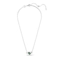 thumbnail image 2 of Collar Swarovski Mesmera con piedras verdes y transparentes rodio, 2 of 5