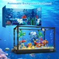 HOGOKIDS Fish Tank Building Set with LED Light, 725PCS Fish Tank with