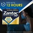 Zantac 360 Maximum Strength Famotidine Antacid Tablets, Heartburn
