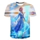 thumbnail image 1 of Verano niñas Frozen Elsa camisetas chico dibujos animados 3D estampado manga corta Kawaii camisetas Top niños Elsa princesa camiseta Clothes4T Gao Jinjia LED, 1 of 2