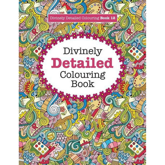 Divinely Detailed Colouring Book 12, (Paperback)