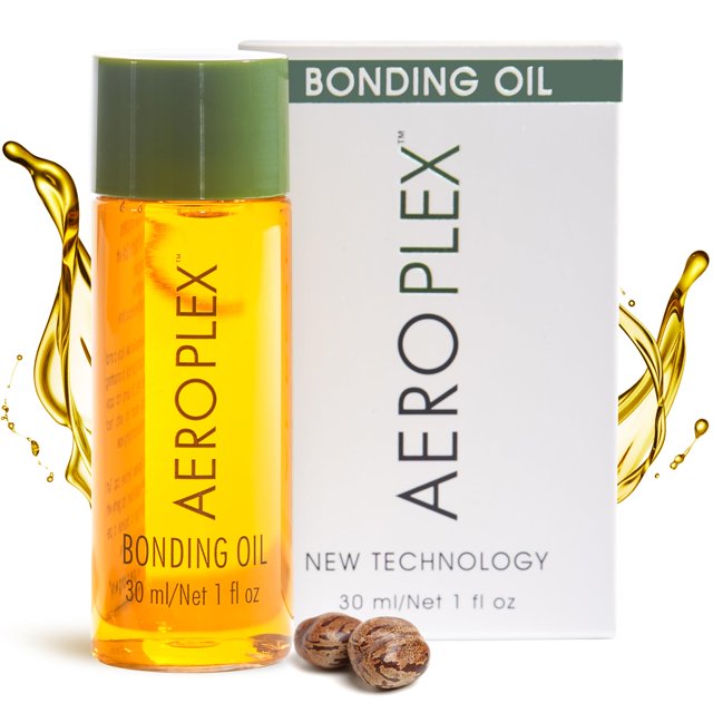 TRI Design Aeroplex Bonding Oil - Reparaciones promueve el crecimiento y previene la rotura - Suero sedoso para cabello seco dañado y encrespado - Tamaño de viaje 30 ml - Probado en salón con protecci