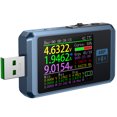 thumbnail image 2 of FNIRSI FNB48P Bluetooth Charging Monitor with 6-Digit Display: Multi-Port USB/Type-C/Micro Support, Cable Resistance Measurement, Battery Capacity Calculator, 10-Group Data Recording, 4 Curves, 2 of 6