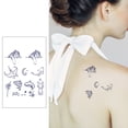 thumbnail image 3 of Juego Pegatinas Tatuaje Jugo Hierbas Al 8 Uds. para Pierna Espalda Muslo Brazo, 3 of 9