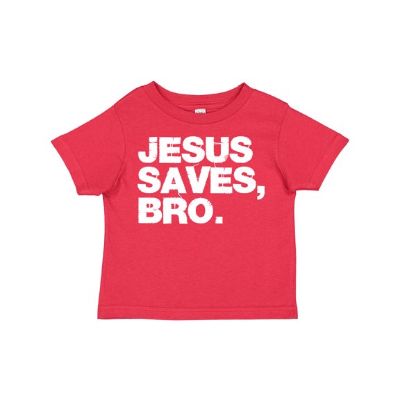 Inktastic Jesus Saves Bro Christian Boys or Girls Toddler T-Shirt