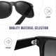 thumbnail image 2 of Sunglasses Men-Ultra Light Rectangular Polarized Sunglasses for Women, UV400 Protection, Polarized Ultraviolet Protection, Driving, Fishing, Running, 2 of 5