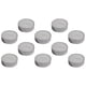 thumbnail image 1 of Aluminum Shell Candle Decorative Tea Light Candles for Wedding Use 10Pcs, 1 of 5