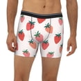 thumbnail image 6 of Sigee Hand Drawn Strawberry for Men's Boxer Briefs,Moisture Wicking and Breathable XX-Large, 6 of 9
