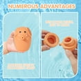 thumbnail image 2 of AMCHSURI Mold Free Bath Toys for Toddlers, 6PCS Multicolor Animal Rubber and 5 Boats Floating Toys, 2 of 7