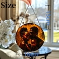 thumbnail image 3 of African Family Stained Glass Suncatcher Handmade Window Hanging Colored Glass Suncatcher Crafts Kits for Indoor Garden Decor Memorial Gift 16x16cm, 3 of 7