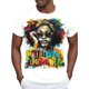 thumbnail image 1 of Tops para hombre, blusas y camisas de manga corta con cuello redondo para hombre Camisa de manga corta estampada para hombre Top/camisa de manga corta con cuello redondo Tops para hombre, 1 of 4