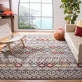 thumbnail image 2 of Safavieh Amsterdam Collection AMS108G Moroccan Boho Non-Shedding Stain Resistant Living Room Bedroom Area Rug, 10' x 14', Light Grey / Multi, 2 of 4