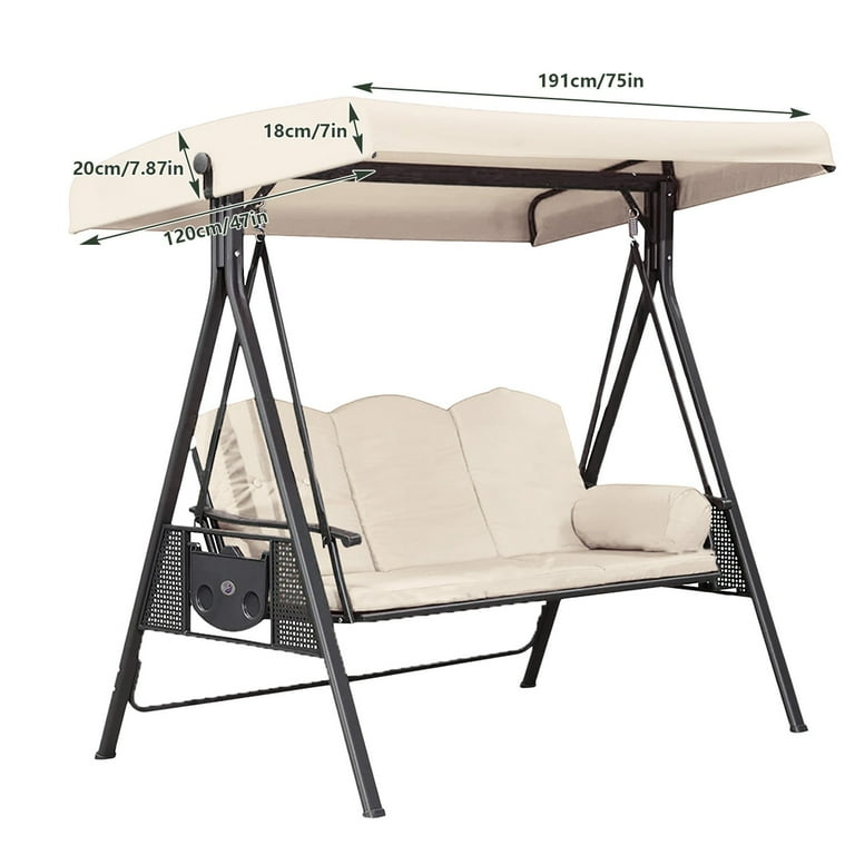 Outdoor Chair Swing Cover Fabric Durable Protector for Patio